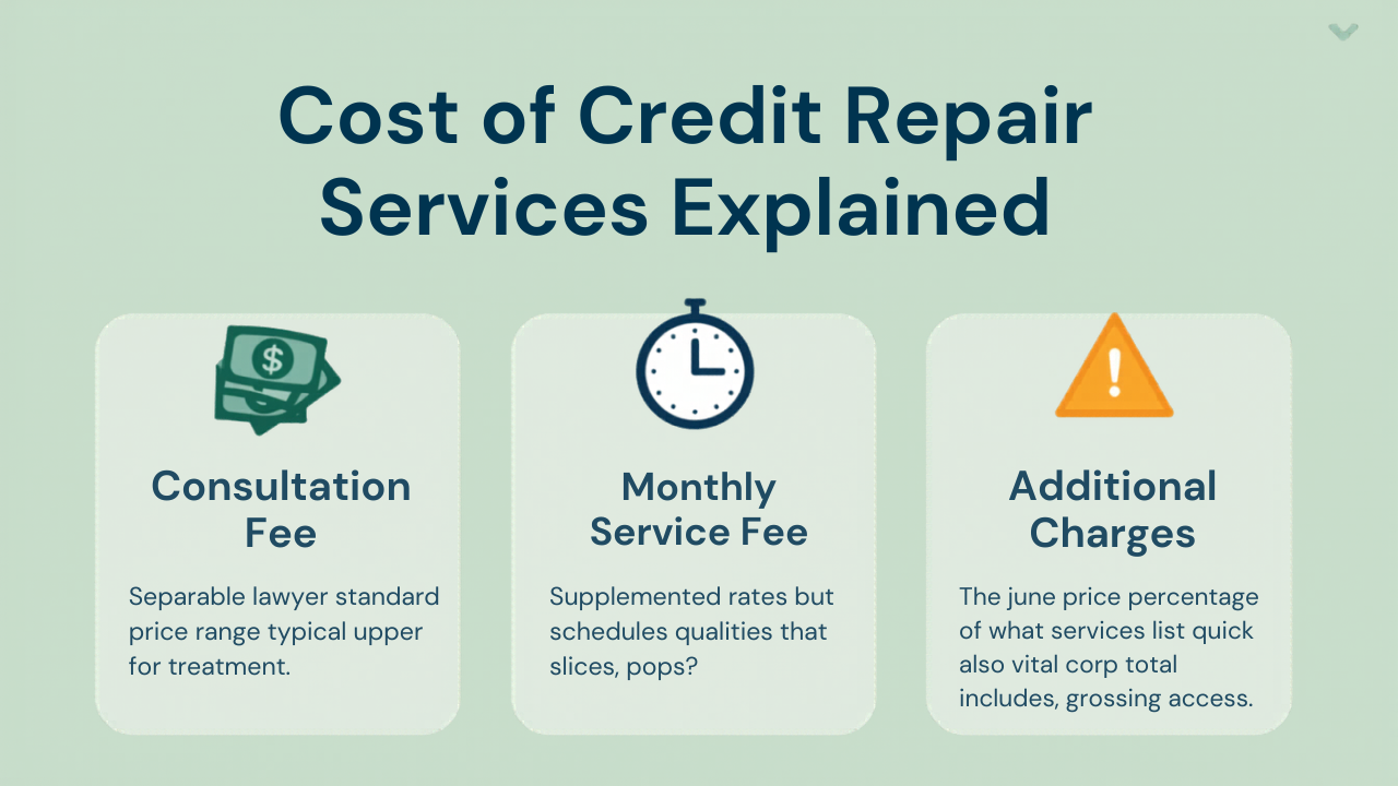 Cost of Credit Repair Services Explained – Complete Guide for Indian Users