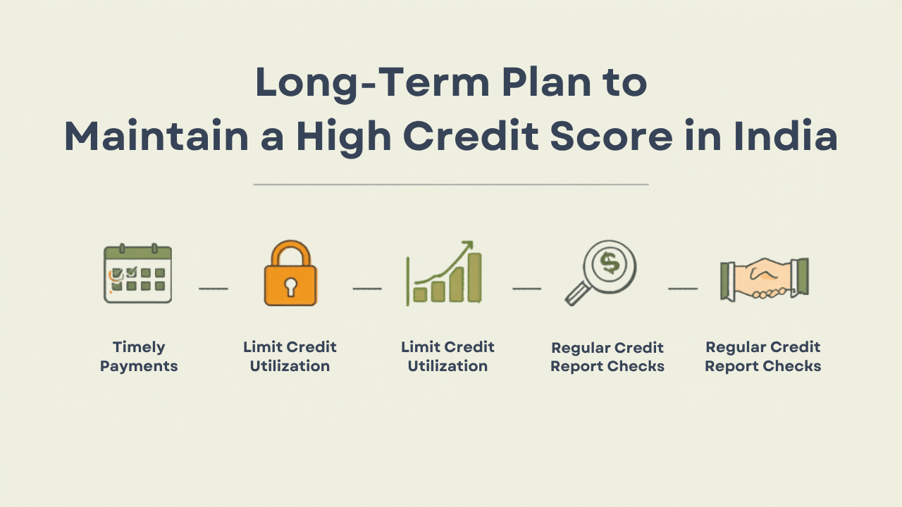 Long-Term Plan to Maintain a High Credit Score in India: Complete Guide for 2026