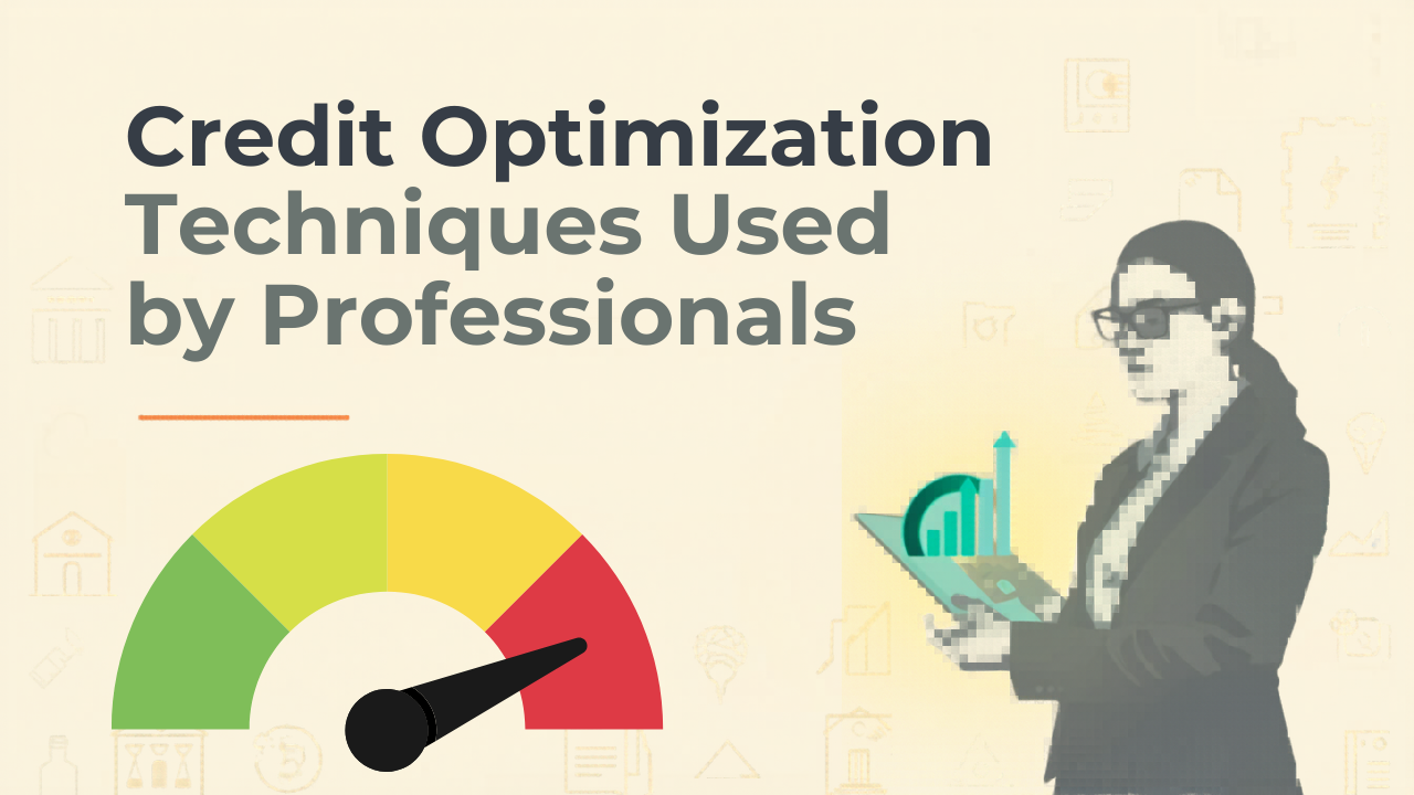 Credit Optimization Techniques Used by Professionals: Complete Guide to Improve CIBIL Score in 2026