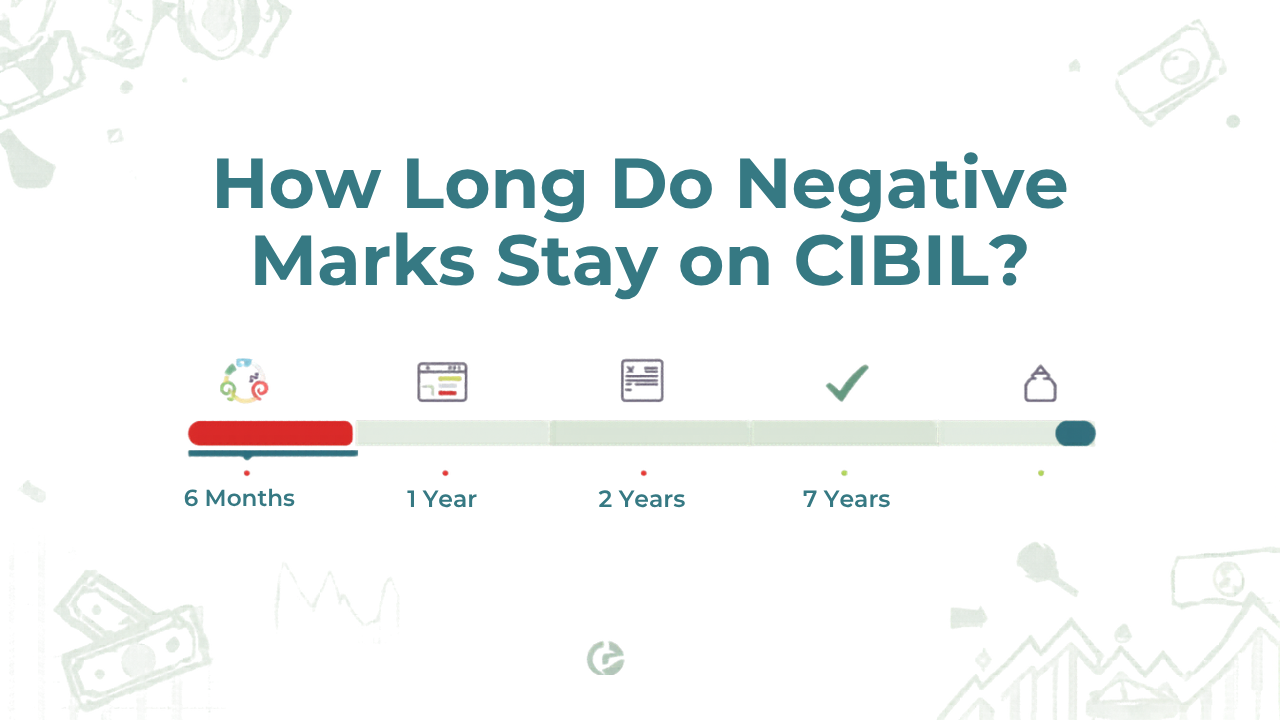 💳 How Long Do Negative Marks Stay on CIBIL? – Complete Guide for Indian Users